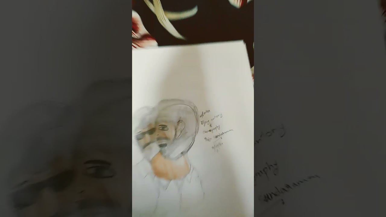 Vijay Antony & Raju Sundaram Sketching 🎨