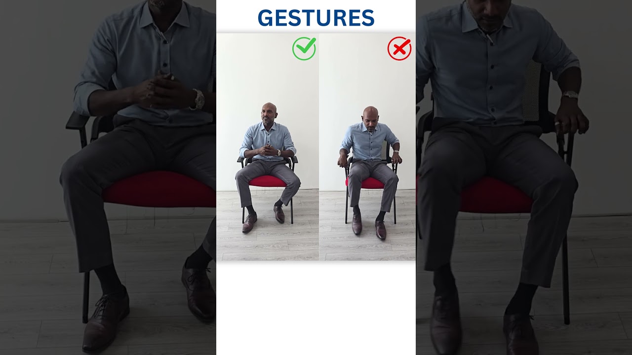 Master Posture for Job Interviews 💼