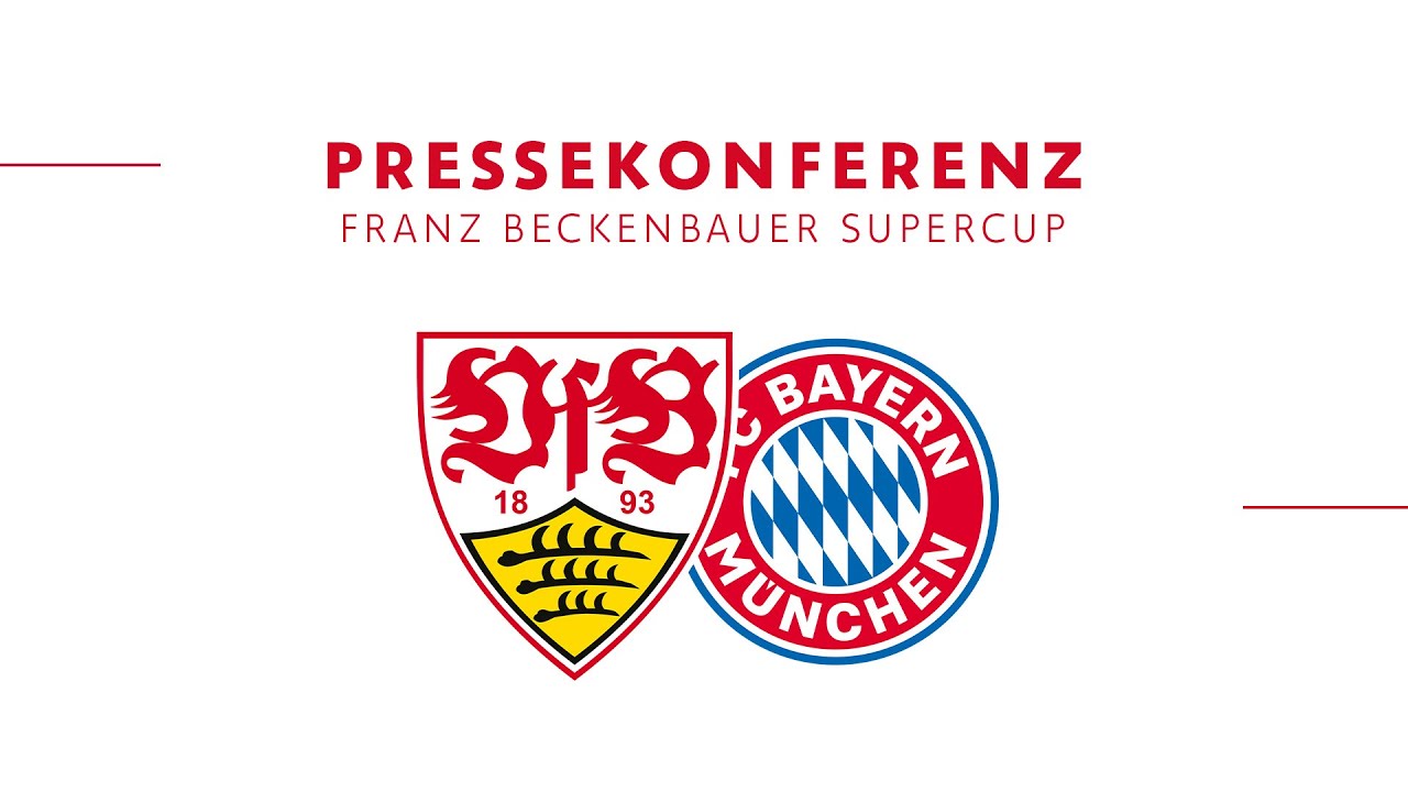 LIVE: VfB Stuttgart vs. FC Bayern München – Supercup Pressekonferenz mit Trainer Hoeneß ⚽