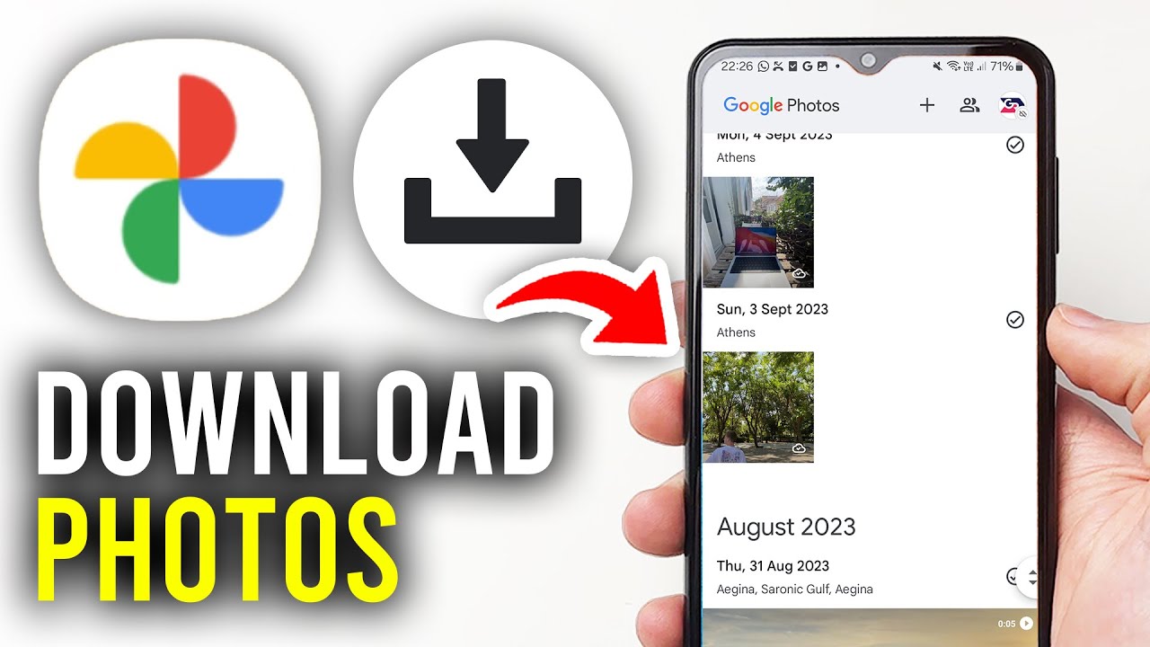 Download Google Photos to Phone Gallery 📱