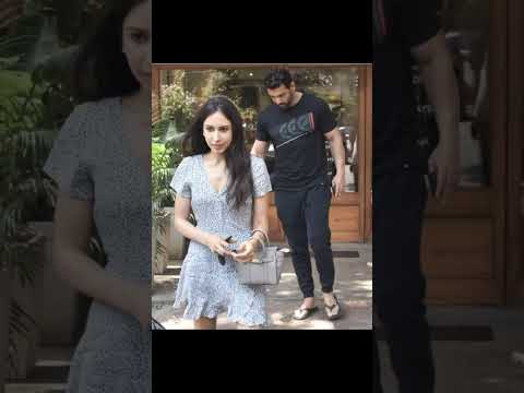 John Abraham with his beautiful wife Priya Runchal #short #shorts #ytshorts