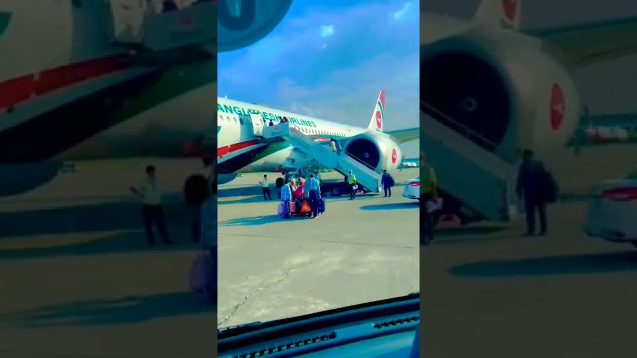 Breathtaking View of Bangladesh Biman โ๏ธ | Stunning 787 Footage ๐ง๐ฉ