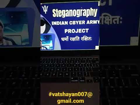 #steganography Hiding Message into Images