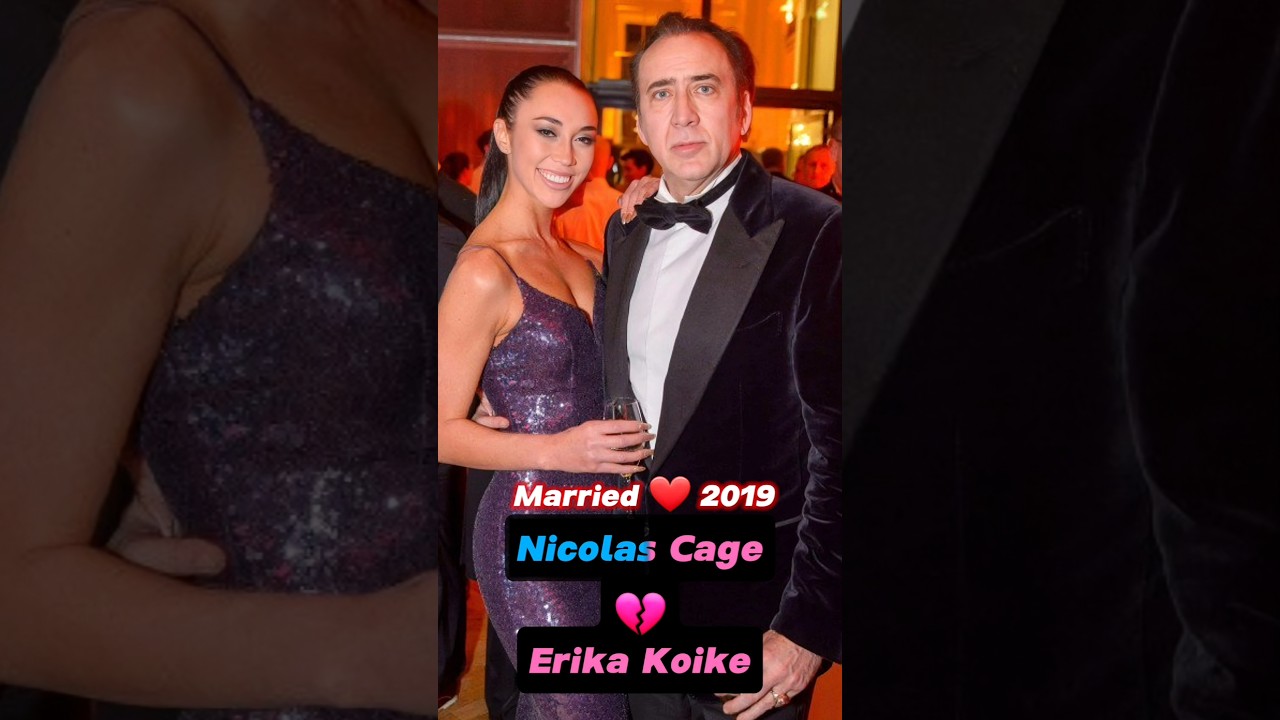 Nicolas Cage's 5 Ex-Wives & Current Wife 💔🥰