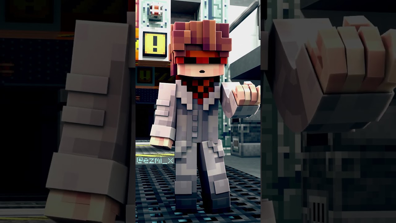 Ло побеждает в Minecraft! 💥 | Эпическая анимация #Minecraft #shorts