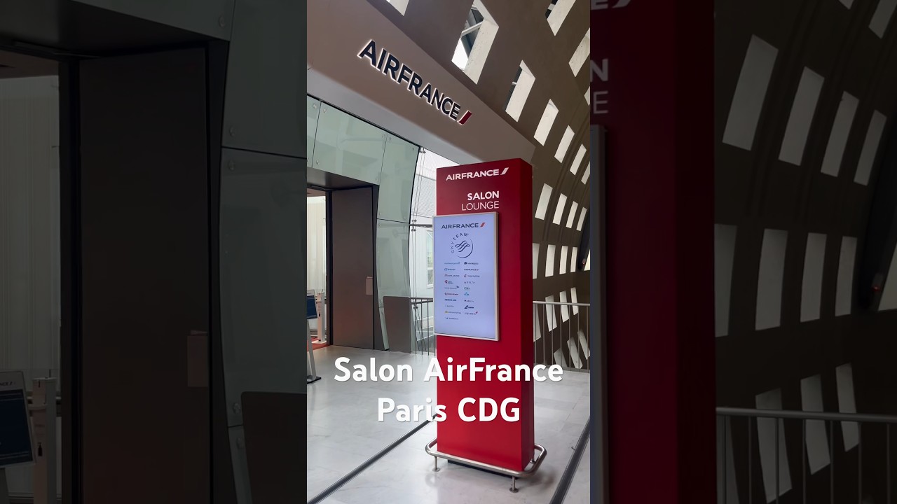 Air France Lounge at Paris CDG Terminal 2F 🇫🇷