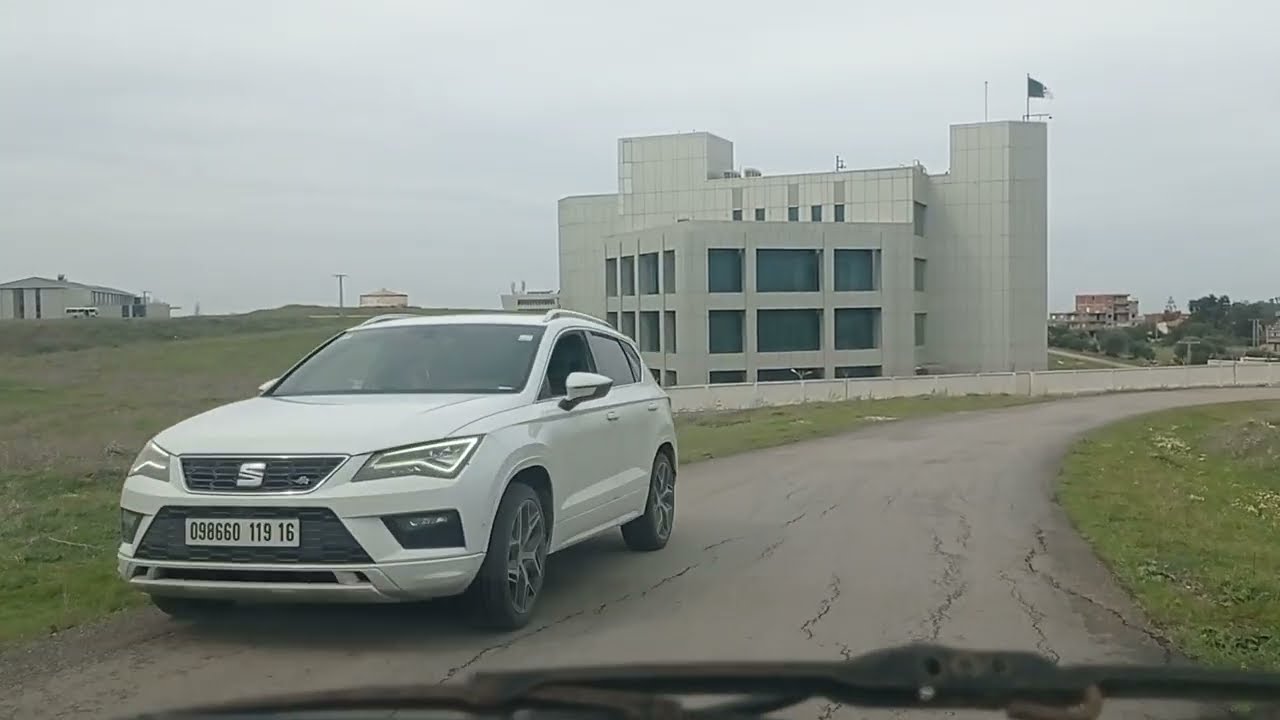 Driving Through Rahmania, Algiers 🚗