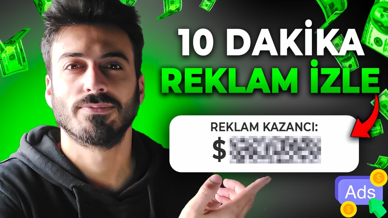 10 Dakikada Reklam İzleyerek Para Kazandım!🔥