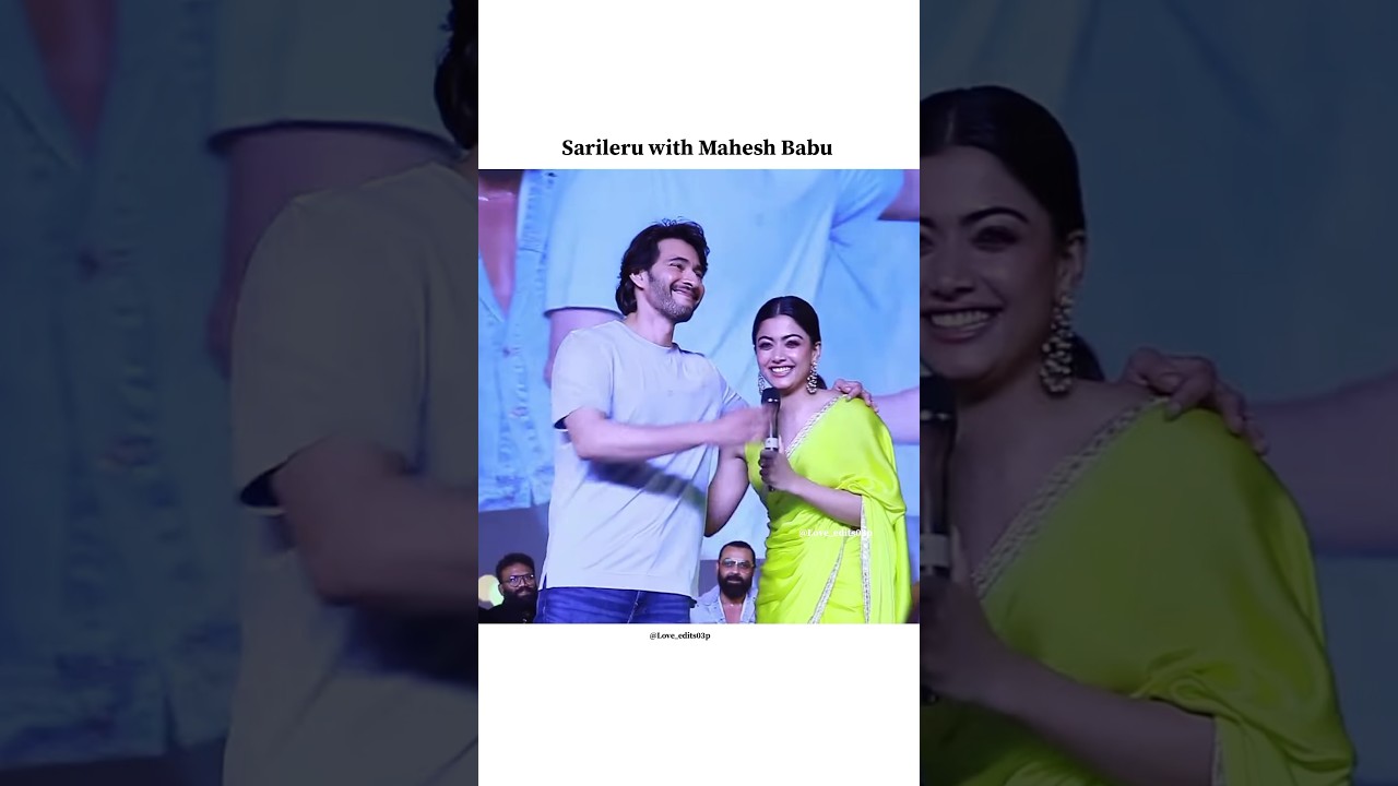 Rashmika is Everywhere ❤️🔥👑#rashmikamandanna #maheshbabu #actress #shorts #edit #shortsfeed