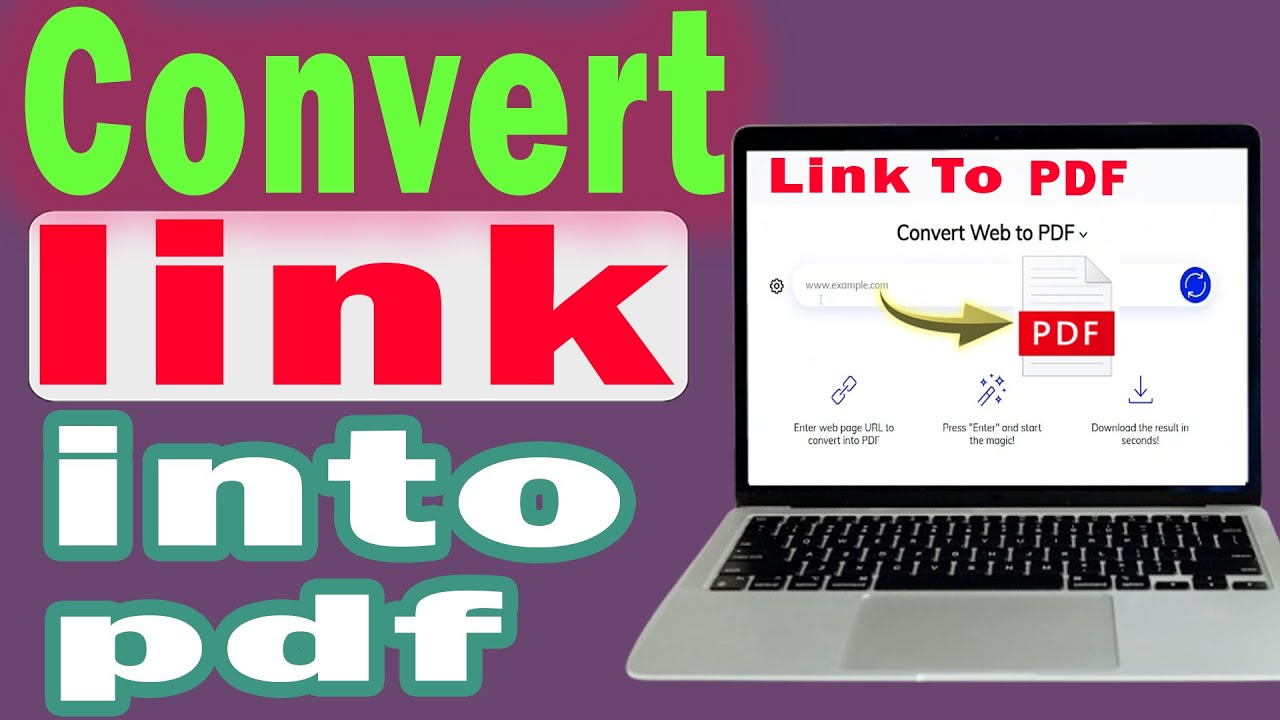 Easy Step-by-Step Guide: Convert Any Link to PDF Quickly 🖥️