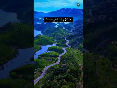 Monsoon magic of Kerala 🌴💚