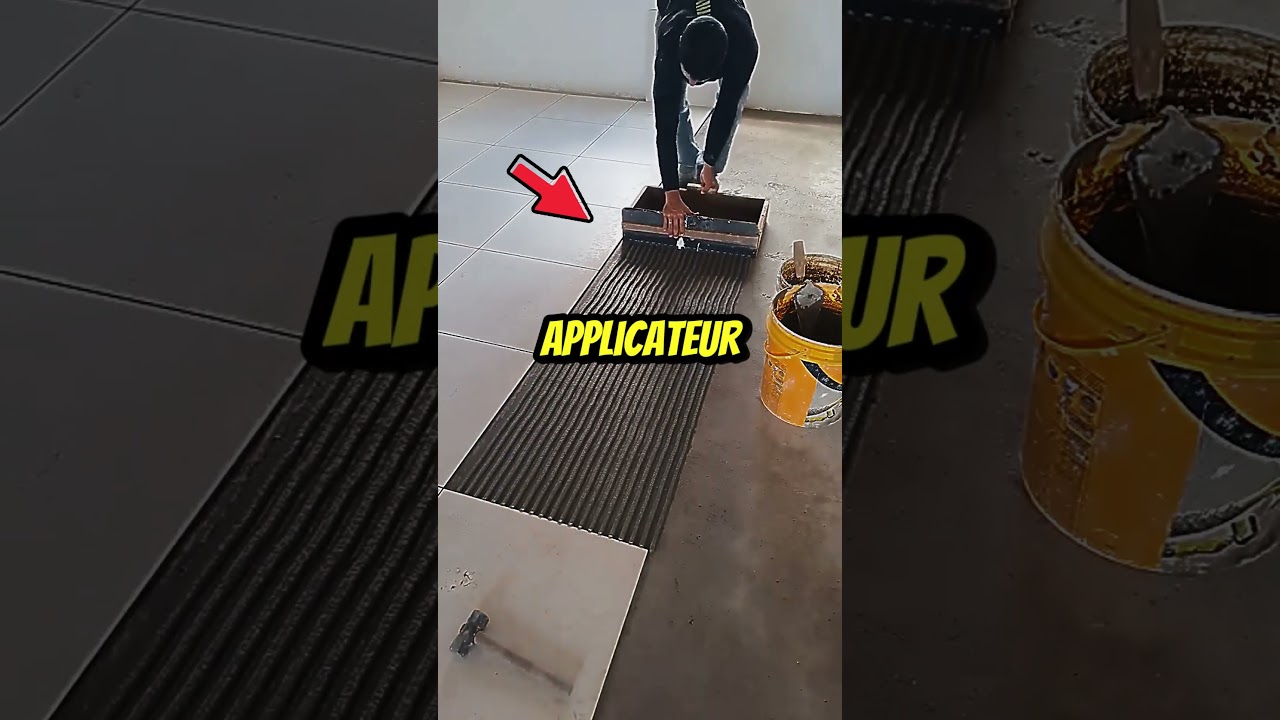 Pose de Carrelage Révolutionnaire : Gabarit Applicateur Ultra Efficace ! 🏠