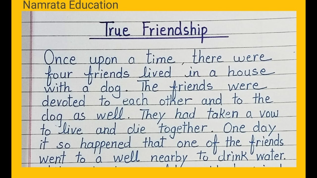 True Friendship Story with Moral 🤝