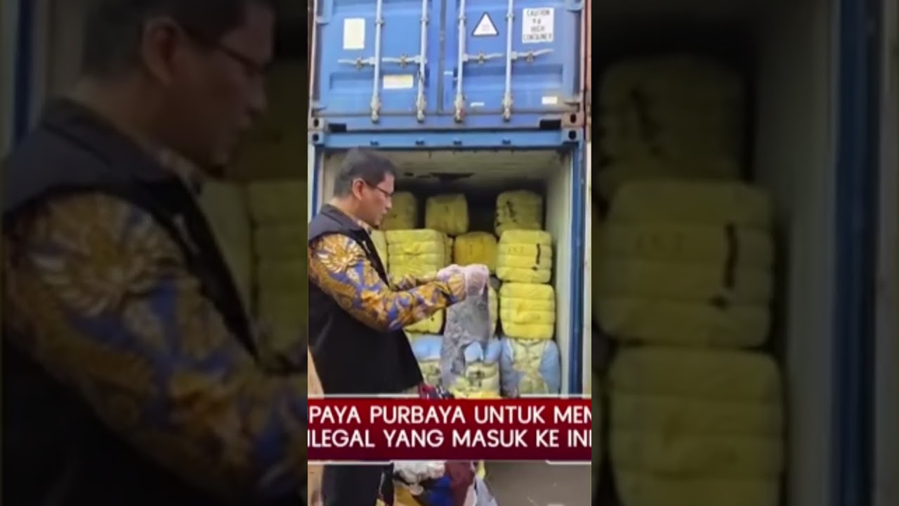 Menteri Keuangan Purbaya Yudhi Sadewa Kunjungi Tempat Pakaian Bekas di Cikarang 🧥