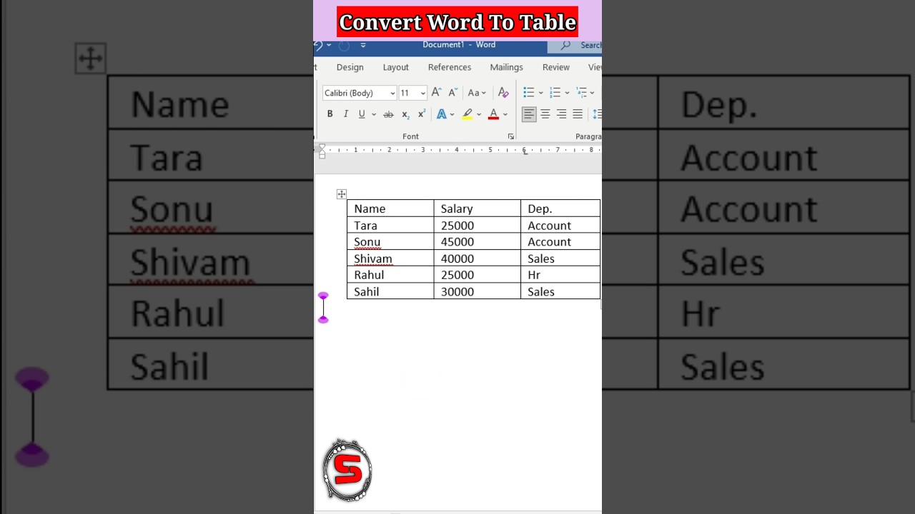Quick Guide: Create Tables in MS Word & Excel 📊