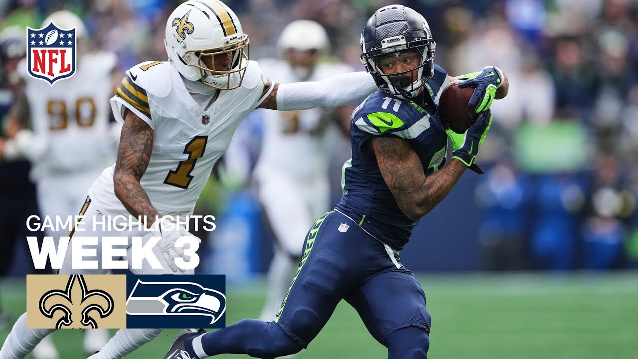 Saints vs Seahawks Week 3 Highlights | 2025 NFL