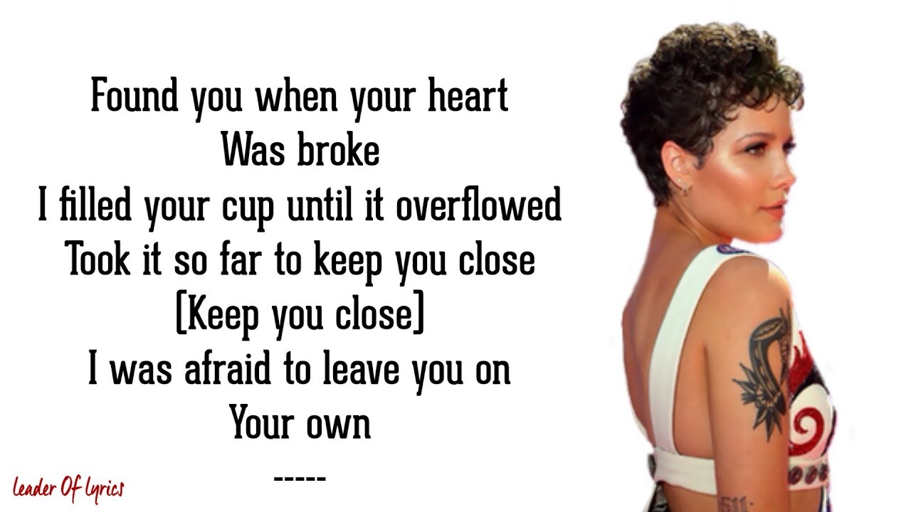 Halsey - WITHOUT ME Lyrics 🎶