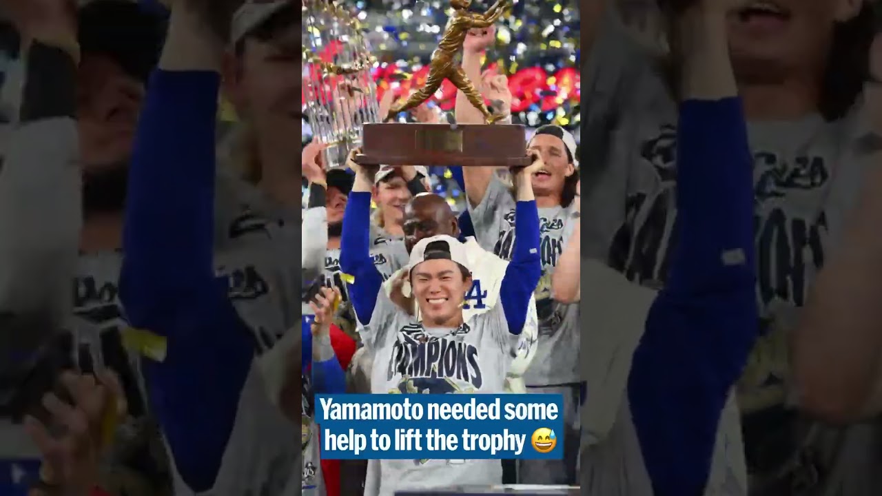 Yoshinobu Yamamoto's Amazing World Series MVP Moment 🏆