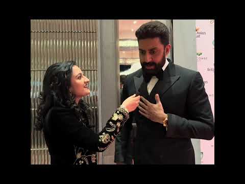 Bollywood Actor Abhishek Bachchan talks to Dr Ridah Khan