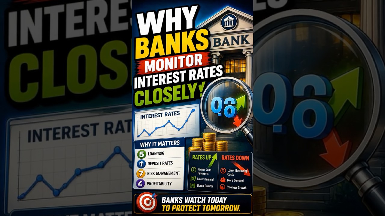 Banks & Interest Rates: Why They Monitor Closely 📊
