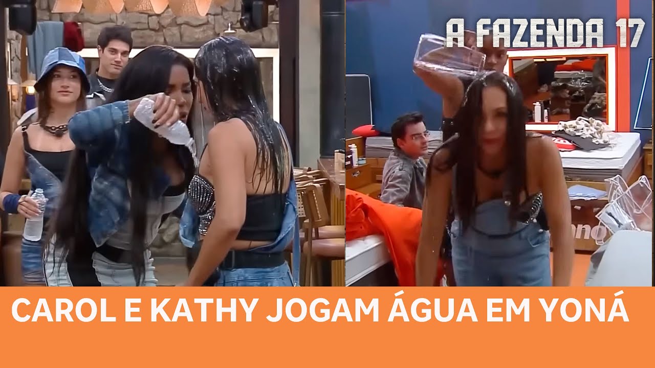 A Fazenda 17: Carol e Kathy provocam Yoná 🏃♀️