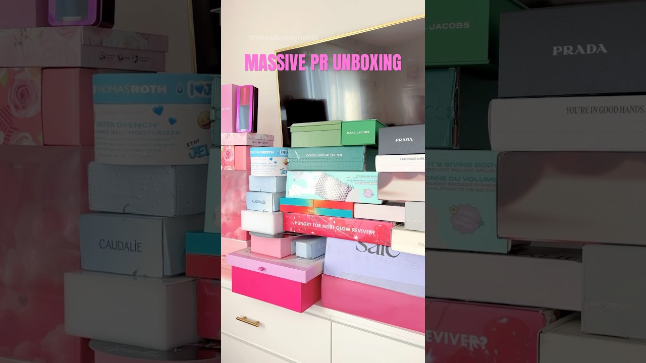 MASSIVE PR HAUL π #prhaul #prunboxinghaul #asmr #asmrhaul