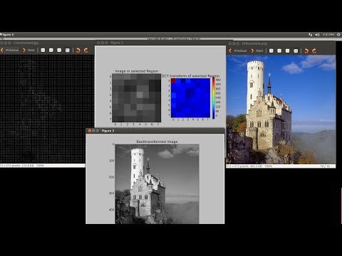 OpenCV Programming with Python on Linux Ubuntu Tutorial-17 Discrete Cosine Transform