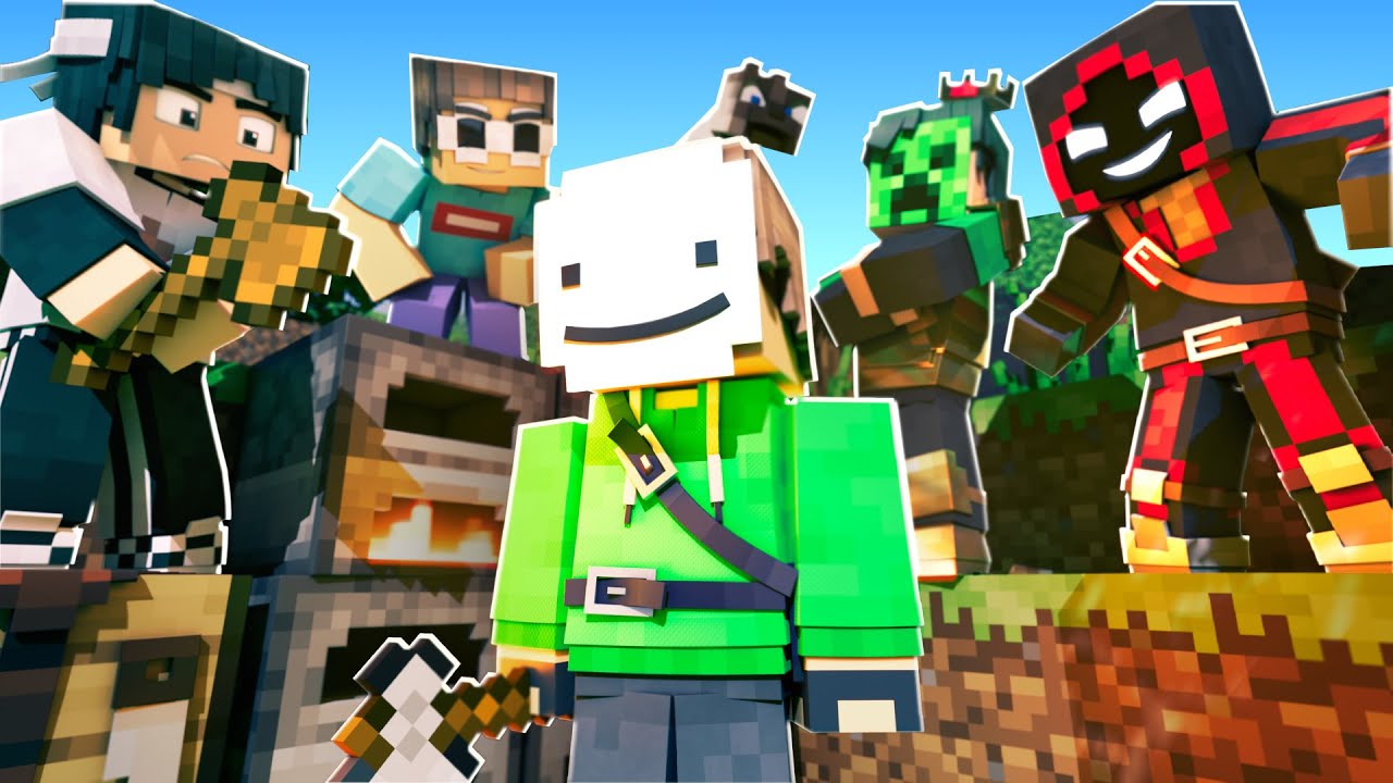 Dream Team's Epic Minecraft Battle 🎮