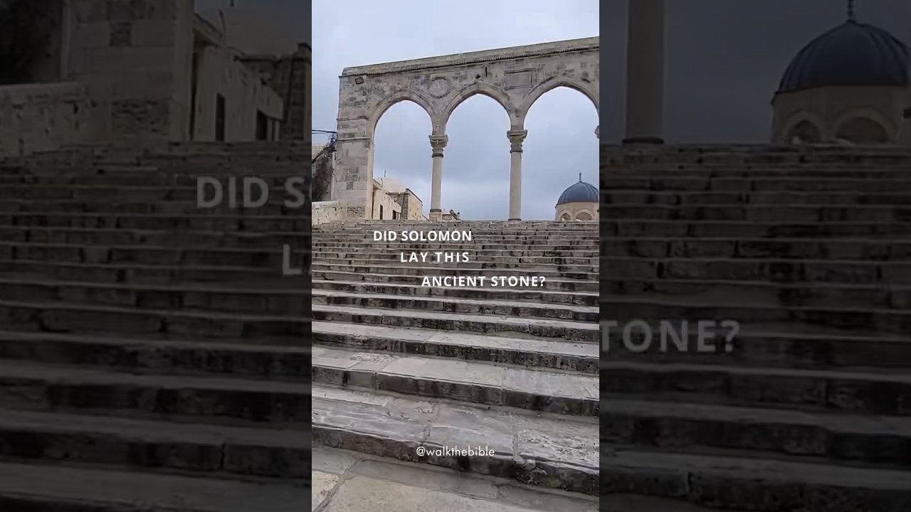 Ancient Stone on Temple Mount: Was It Laid by King Solomon or Hezekiah? 🏛️