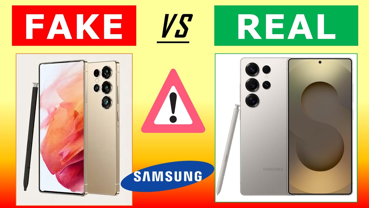 Fake vs Real Samsung S25 Ultra ⚠️ Can YOU Spot the Difference? Galaxy Unboxing and Comparison 