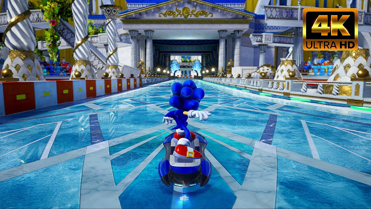 Sonic Racing: CrossWorlds Extreme Gear Gameplay (4K) ๐