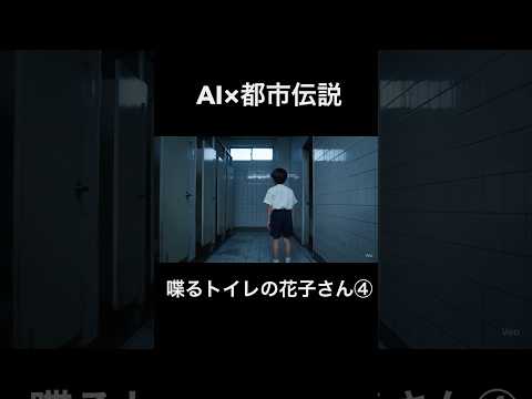 喋るトイレの花子さん④ #ai #都市伝説 #ホラー #怖い話 #トイレの花子さん