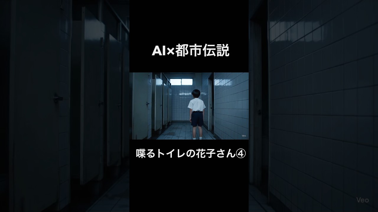 【都市伝説】喋るトイレの花子さん④｜怖すぎるホラー話🌸
