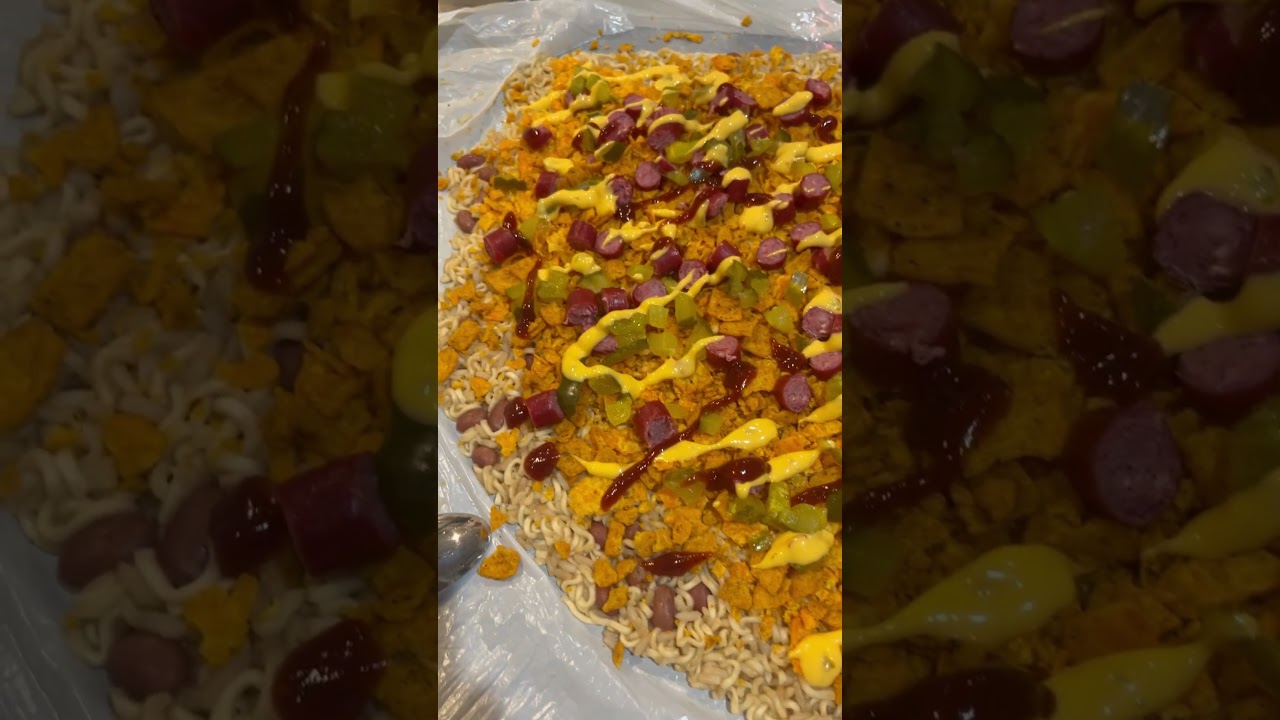 The Best Jailhouse Spread: Ramen Pizza 🍕