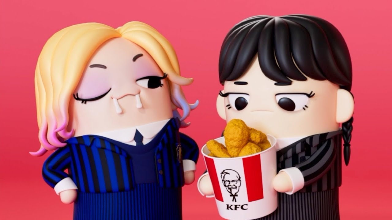 Wednesday Animation Complete Edition | GH's Studio 🎬