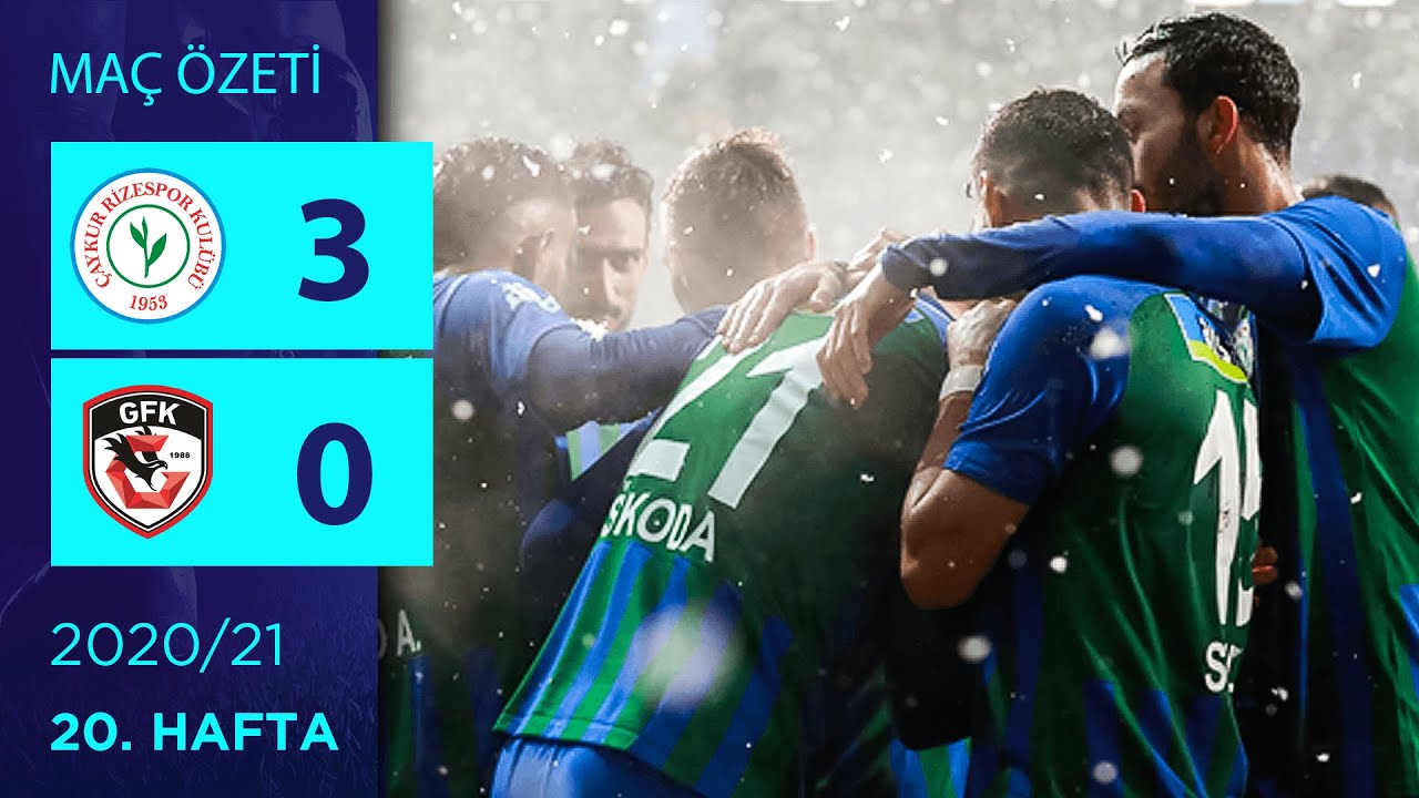 Ç. Rizespor 3-0 Gaziantep FK | 20. Hafta 2020/21