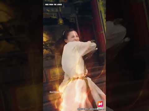 She turned into a white-haired state #movie #cdrama #drama #netshort