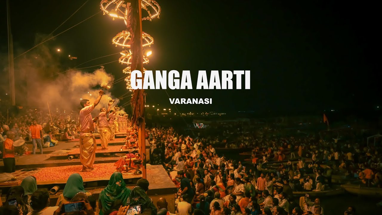 Ganga Aarti Varanasi at Dashashwamedh Ghat | 4K
