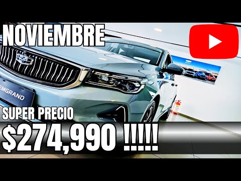 NUEVO GEELY EMGRAND 2026 GC ESTANDAR - SUPER PRECIO ESPECIAL *RESEÑA NOVIEMBRE SEDAN 121 HP