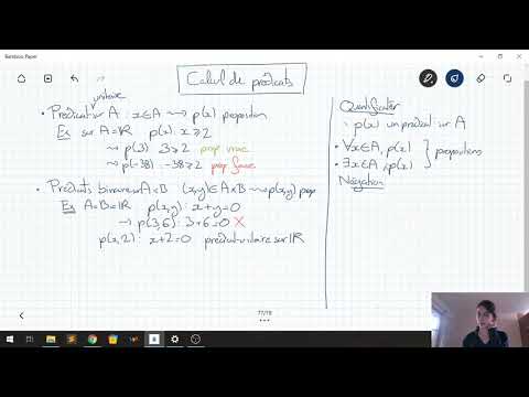 Prédicats -  Rappels de cours