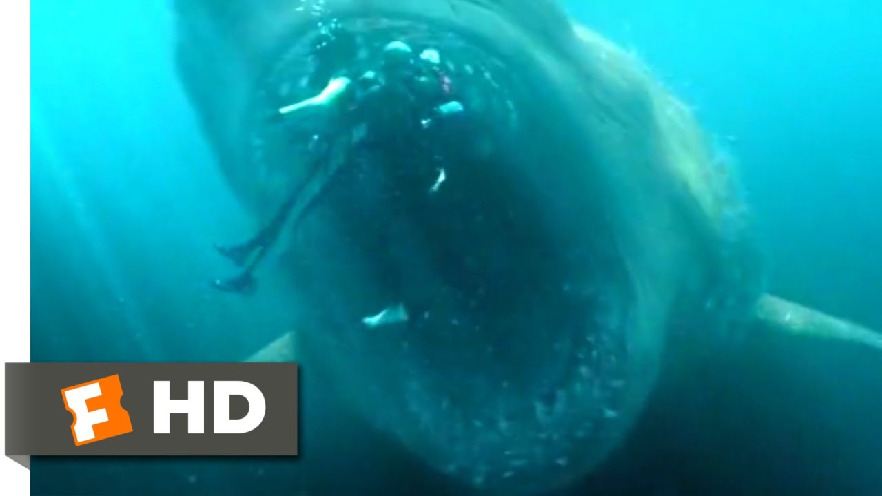 The Meg (2018) - Shark Cage Confrontation with Megalodon (Scene 5/10) | Movieclips
