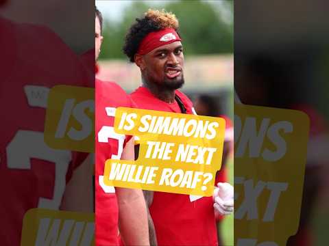 NFL Rookie's Physique SHOCKS: Is Simmons The Next Willie Roaf? #nfl #chiefs #joshsimmons