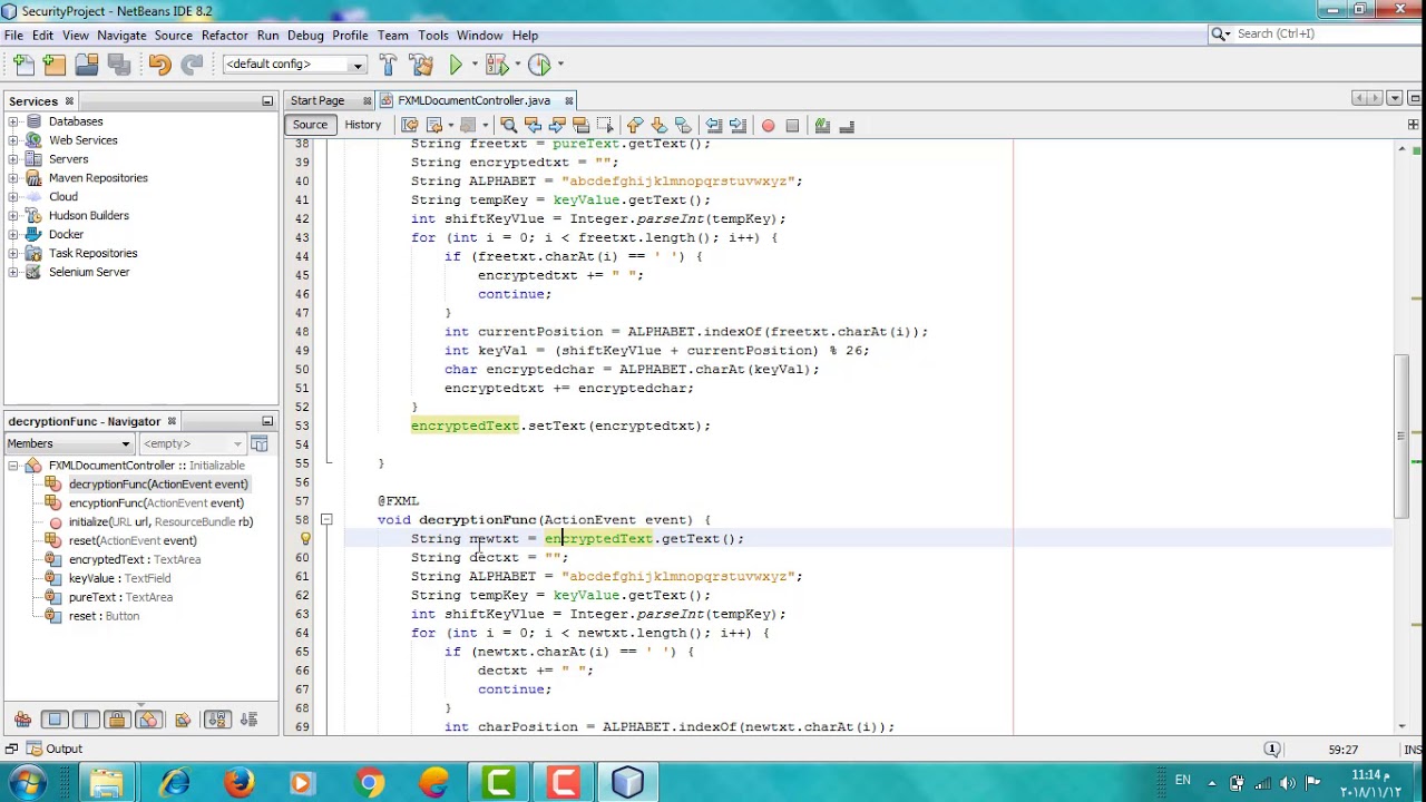Caesar Cipher Technique by Mohamed Gamal