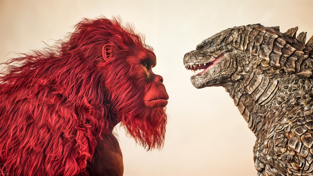 Evil Kong Faces Legendary Godzilla 🦖