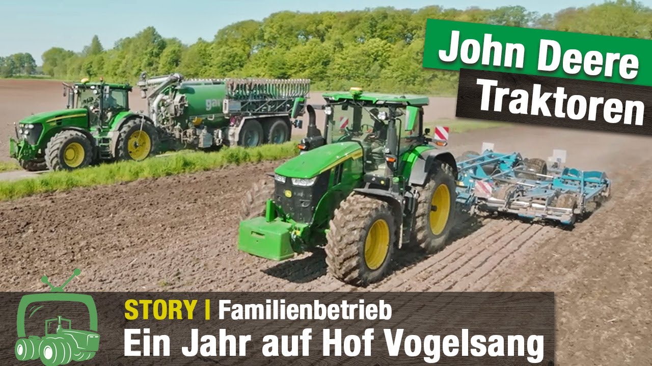 Hof Vogelsang: Familienbetrieb mit moderner Landwirtschaft & John Deere 🚜