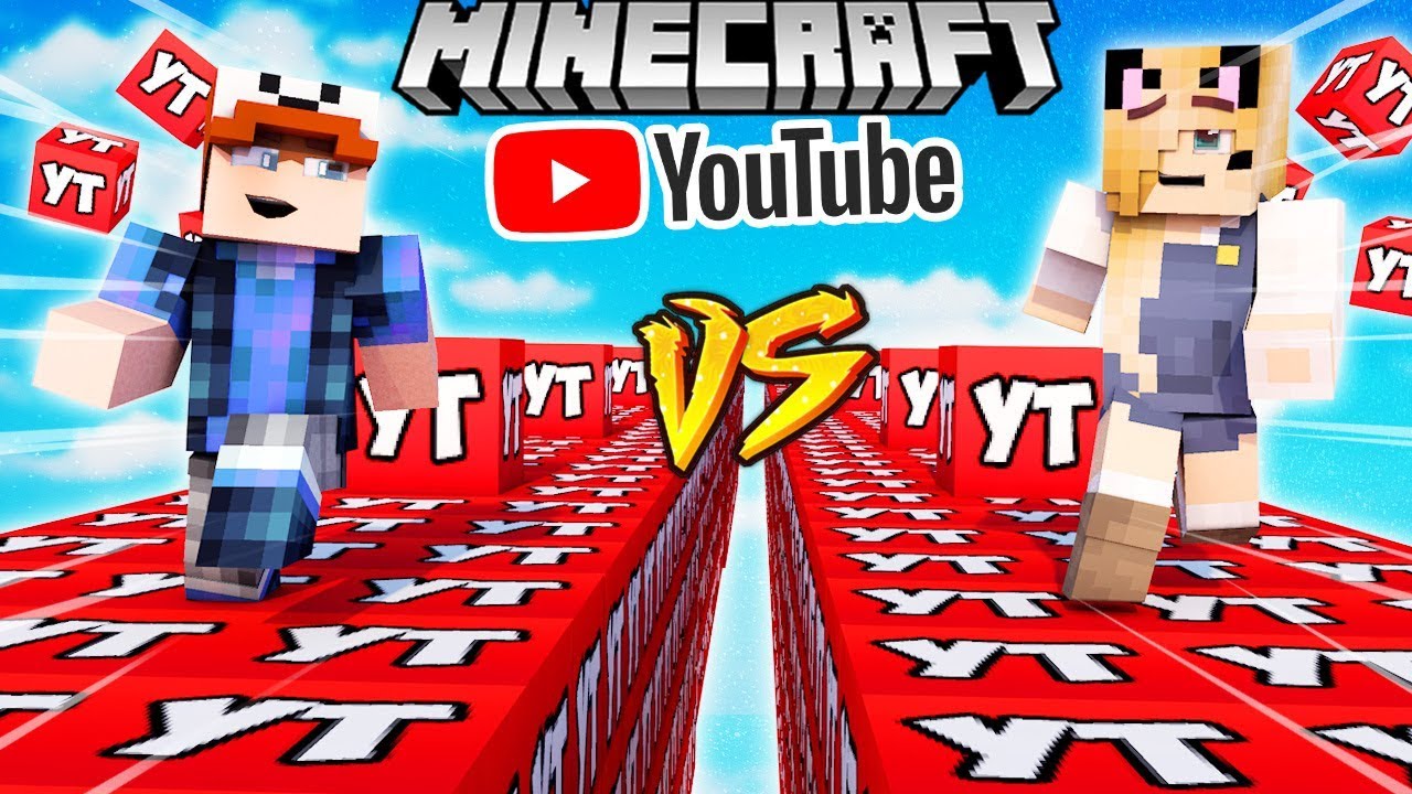 Ekscytujący Wyścig Lucky Blocków! Vito vs Bella w Minecraft 🚀