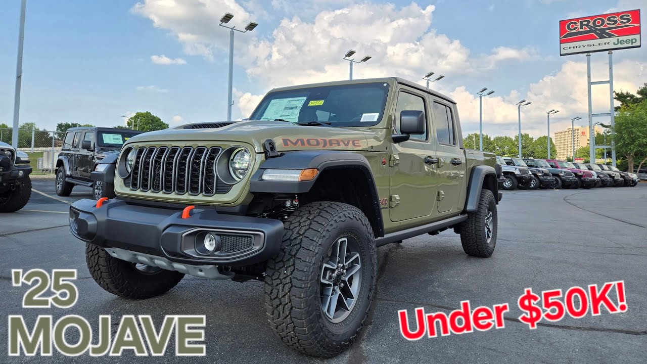 2025 Jeep Gladiator Mojave Under $50K! 🚙