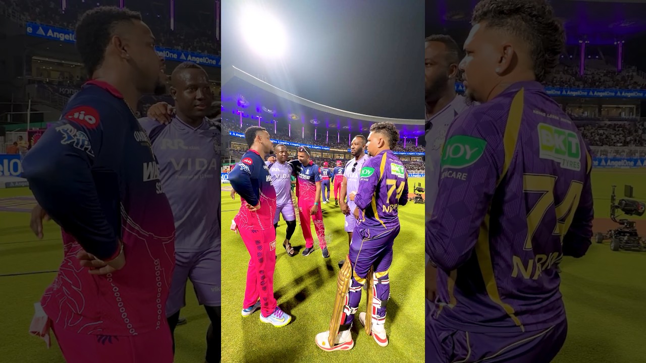 KKR & RR Players Meet After Match | KKR 2026