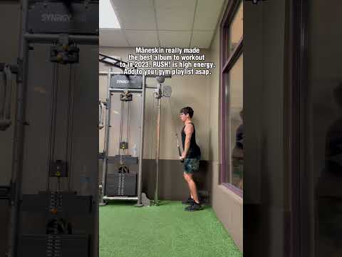 Måneskin is gym playlist gold 💯 #shorts #workout #maneskin #2023music #rush #gymlife #playlist