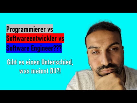 Programmierer, Softwareentwickler, Software Engineer - Was ist der Unterschied? (In 4 min erklärt)
